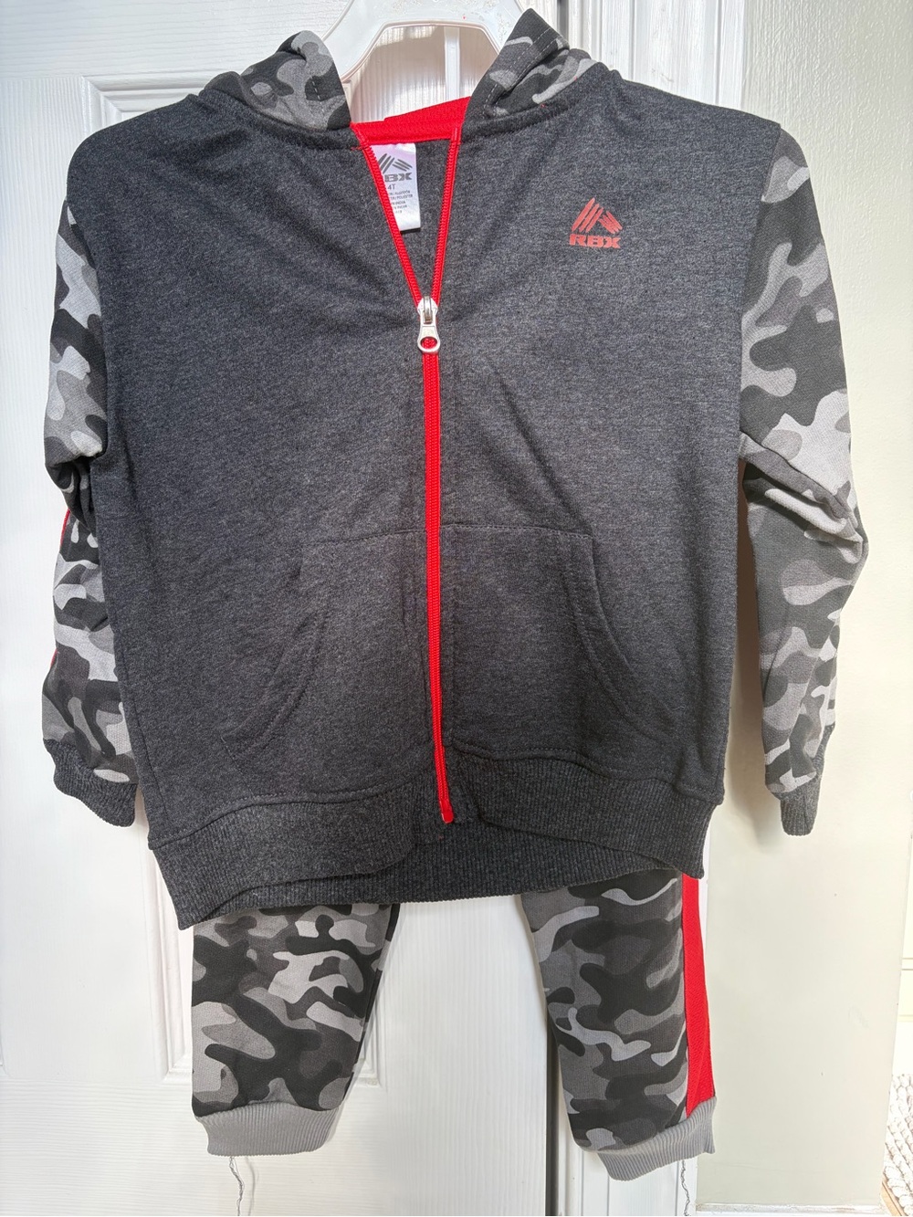 Toddler Boy - RBX Camo Zip Up Hoodie with Pants